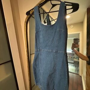 Vici Blue Denim Dress